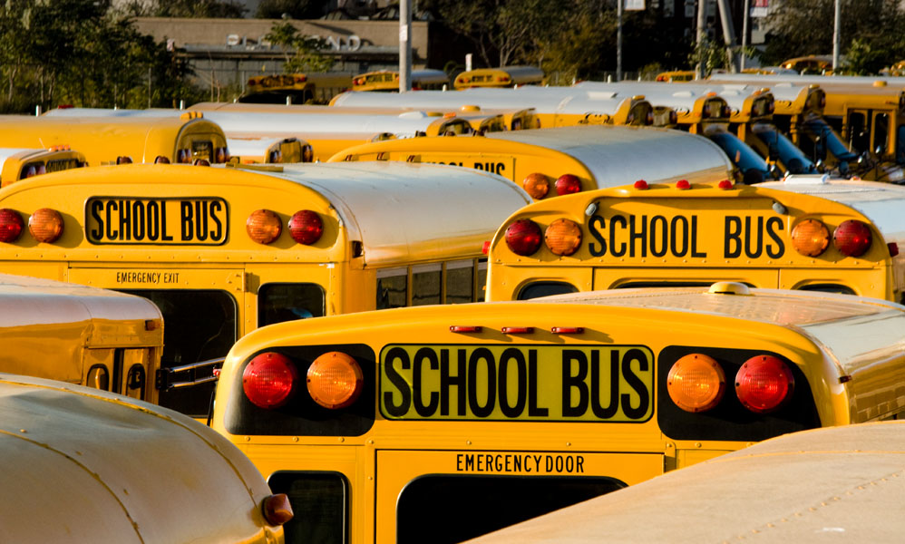 where the school bus go